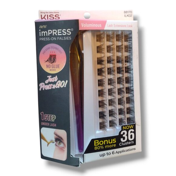 Kiss Impress Press-On Falsies - Voluminous - 36 Clusters - Picture 7 of 7